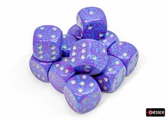 Speckled Silver Tetra 16mm d6 Dice Block (12 dice) - CHX25747